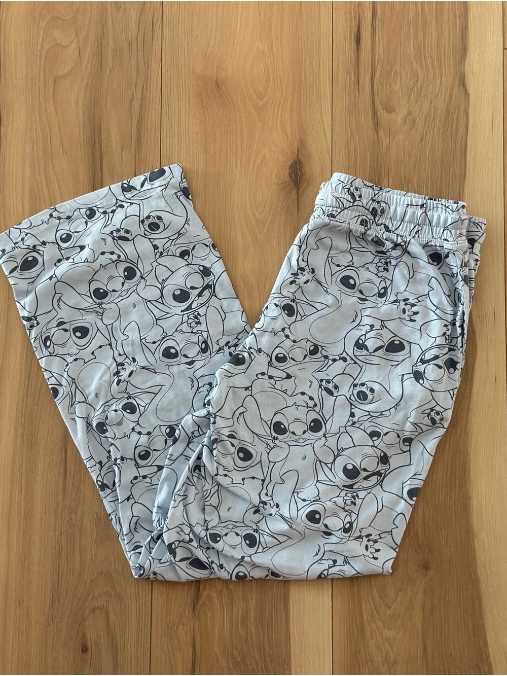 Disney Light Blue Stitch-Allover Pajama Pants